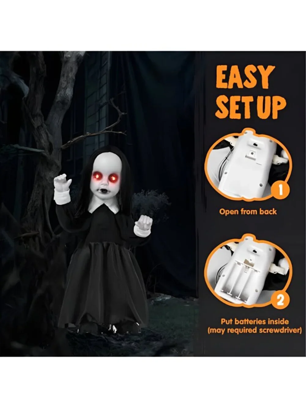 Scary Halloween Decorations Outdoor, 34